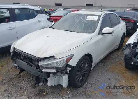 2021 Infiniti Q50 Luxe из США, поврежденный, VIN JN1EV7BP4MM701104